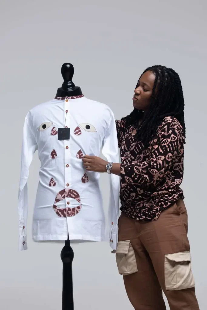 chemise Les larmes de Zokou
