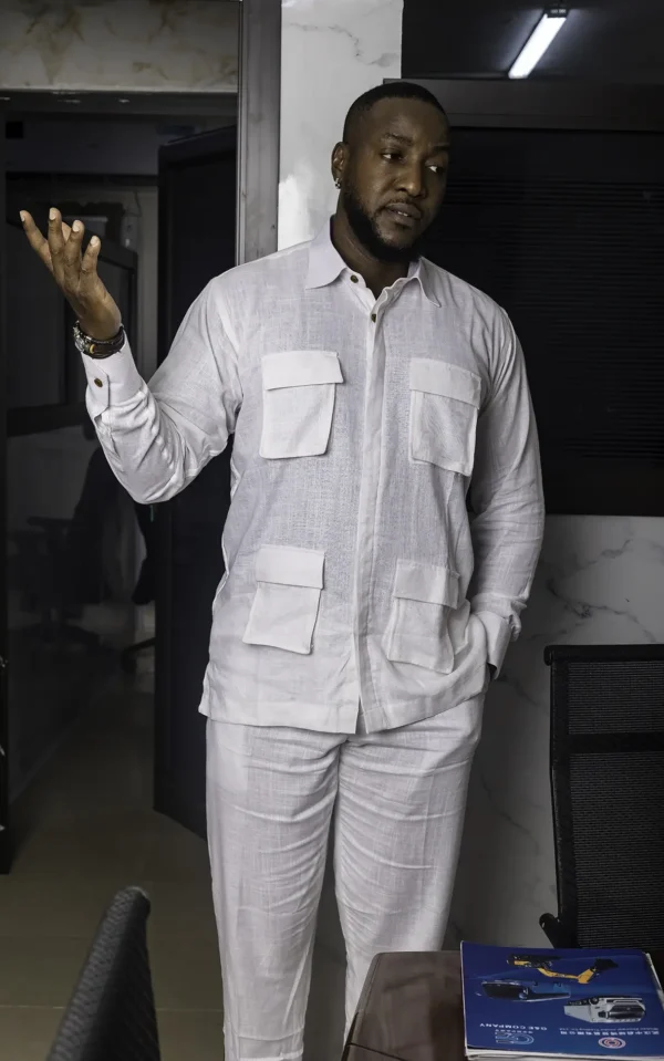 Ensemble 4 poches blanc Azaag