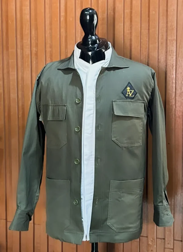 Surchemise verte