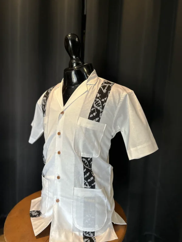 Chemise "Héritage Urbain" – Capsule Black & White