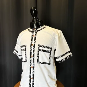 Chemise manches courtes BW